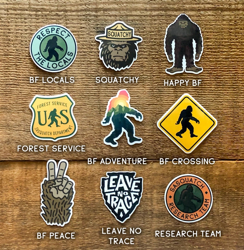 National Park Sticker Set Waterproof Vinyl Sticker, UV resistant NP Decal Choose as few or many of your favorite parks as you like image 9