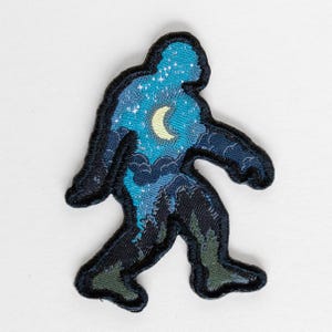 Bigfoot Night Sky Patch