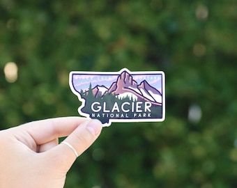Glacier National Park Sticker