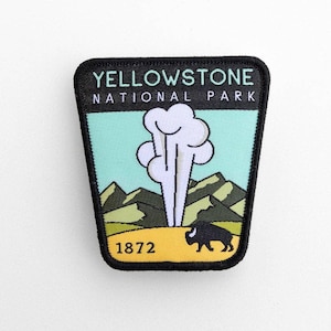 Yellowstone National Park Patch