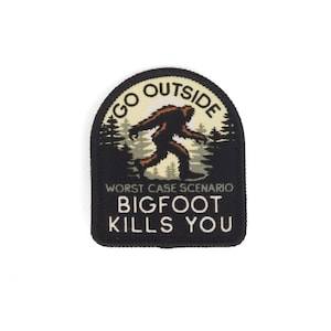 Go Outside Worst Case Scenario Bigfoot Kills You Patch