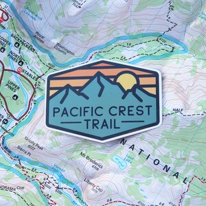 Pct Sticker Pacific Crest Trail Sticker: PCT Weatherproof Vinyl Decal - Etsy