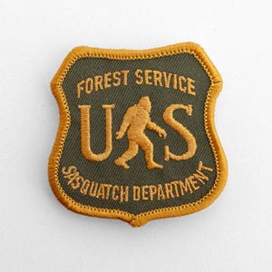 US Sasquatch Department Patch
