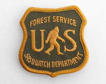 US Sasquatch Department Patch