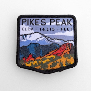 Pikes Peak Colorado Patch
