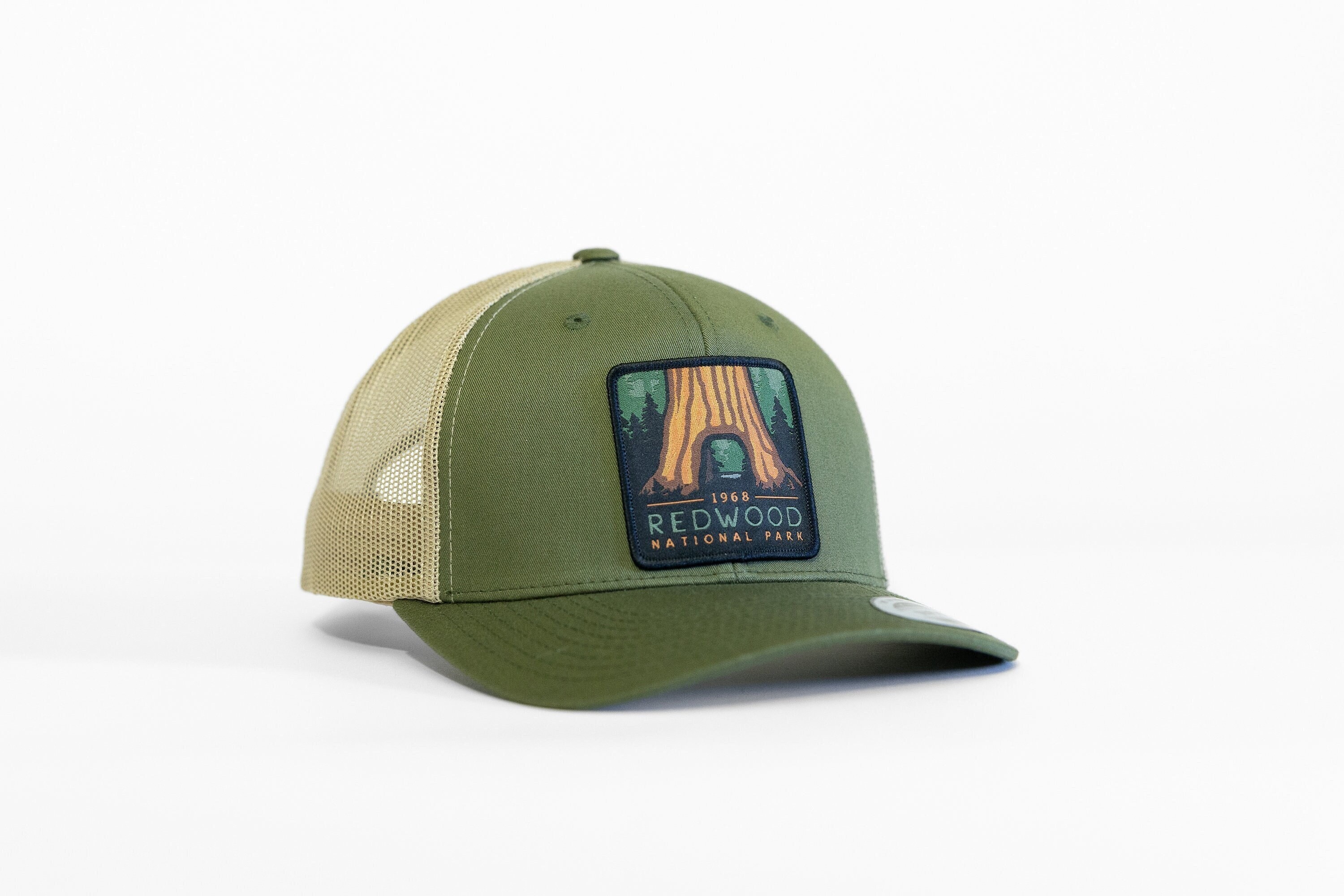 Redwood National Park Hat NP Trucker Hats Great for National Park Enthusiasts