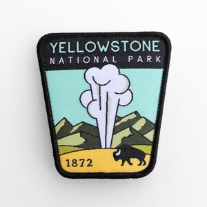 Yellowstone National Park Patch