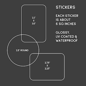 National Park Sticker Set Waterproof Vinyl Sticker, UV resistant NP Decal Choose as few or many of your favorite parks as you like image 10