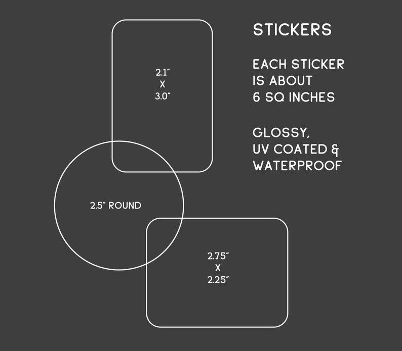 National Park Sticker Set Waterproof Vinyl Sticker, UV resistant NP Decal Choose as few or many of your favorite parks as you like image 10