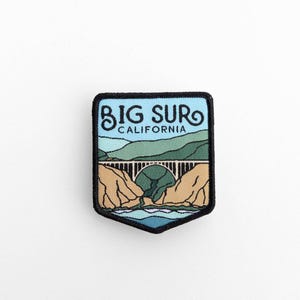Big Sur California Woven Patch