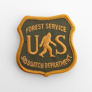 US Sasquatch Department Patch