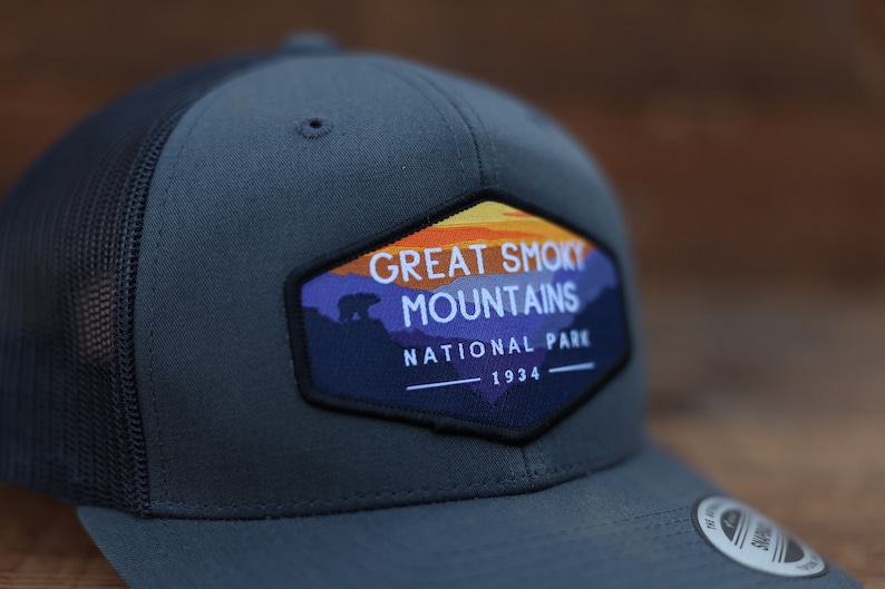 Great Smoky Mountains National Park Hat NP Trucker Hats Great for National Park Enthusiasts image 7