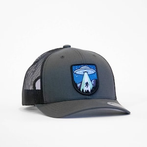 Bigfoot UFO Conspiracy Trucker Hat