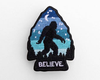 Bigfoot Believe Patch