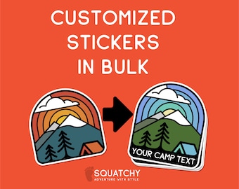 Customized Weatherproof Stickers in Bulk: Personalized Design