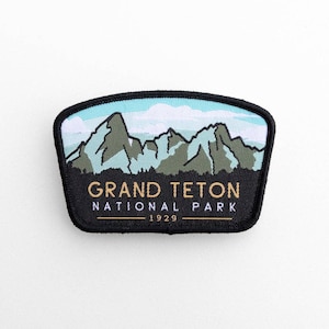 Grand Tetons National Park Patch