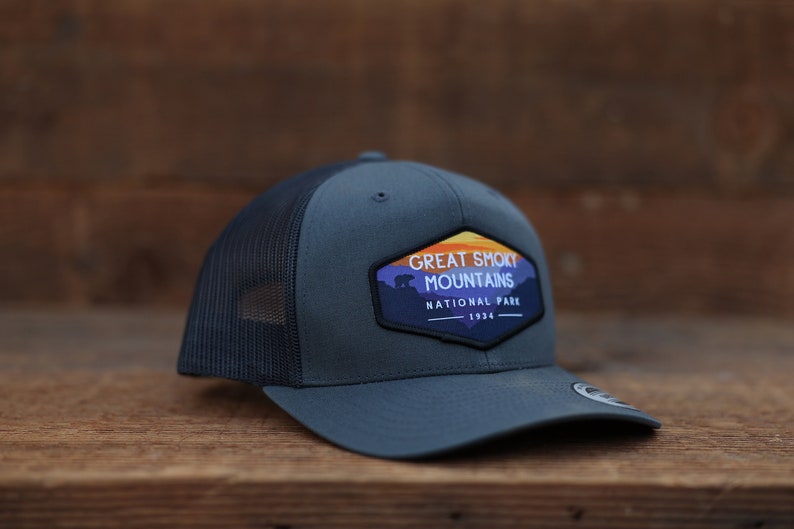 Great Smoky Mountains National Park Hat NP Trucker Hats Great for National Park Enthusiasts image 9