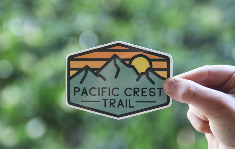 Pct Sticker Pacific Crest Trail Sticker: PCT Weatherproof Vinyl Decal - Etsy
