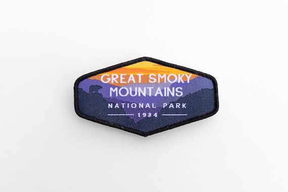 Great Smoky Mountains National Park Woven Patch | Iron-On Applique