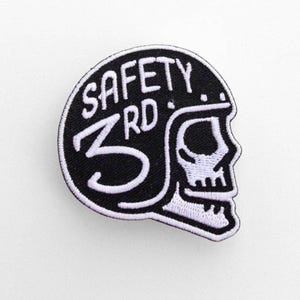 Safety 3rd Helmet Patch