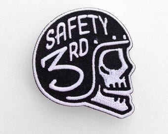 Safety 3rd Helmet Patch