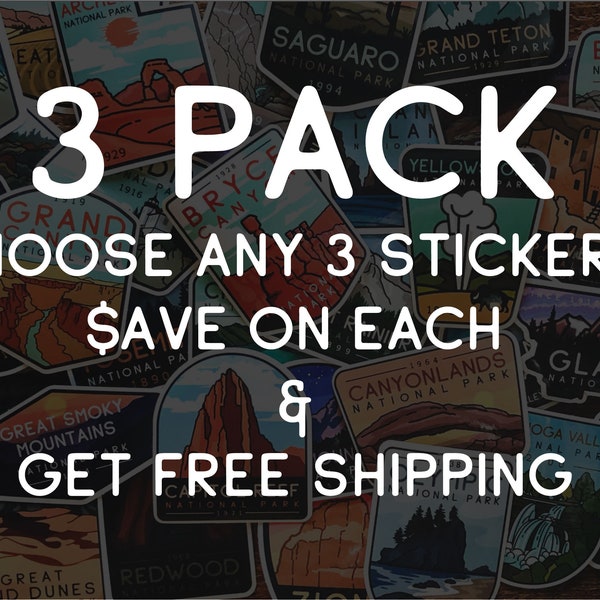 Choose Any 3 Sticker Pack