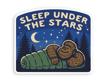 Sleep Under The Stars Sticker
