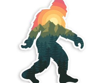 Bigfoot Adventure Sticker