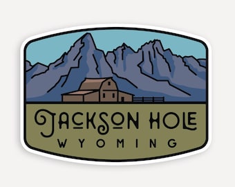 Jackson Hole Wyoming Sticker