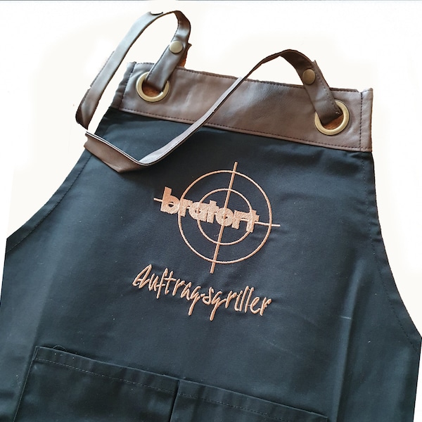 Cooking apron personalized, barbecue apron men, gifts for men, barbecue apron personalized, roasting place, barbecue apron barbecue lovers