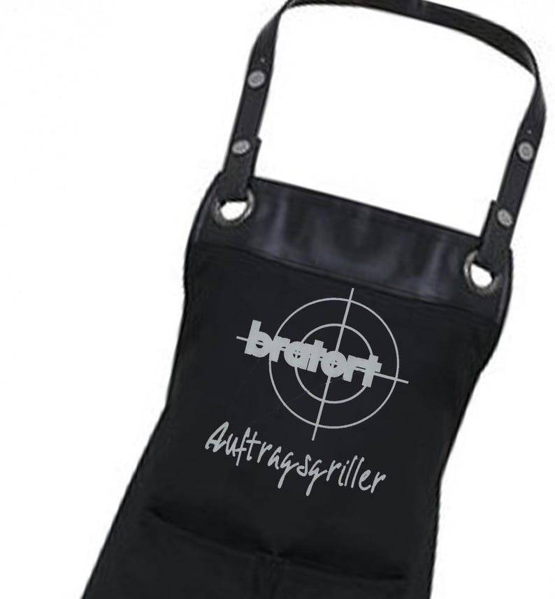 Grillschort voor mannen met een grappig ontwerp – ideaal cadeau-idee voor grillmeesters, perfect accessoire afbeelding 2