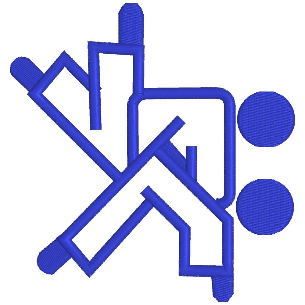 Parche bordado de jiu-jitsu para chaqueta kimono de artes marciales