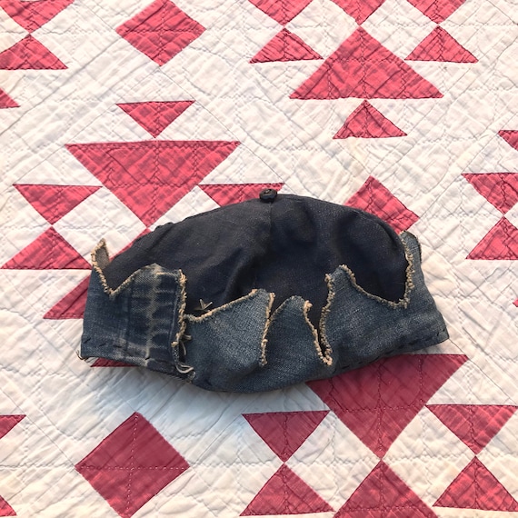 1930s 1940s Denim Whoopee Cap Jughead Crown