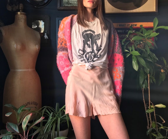 Petal Pink Tap Pants