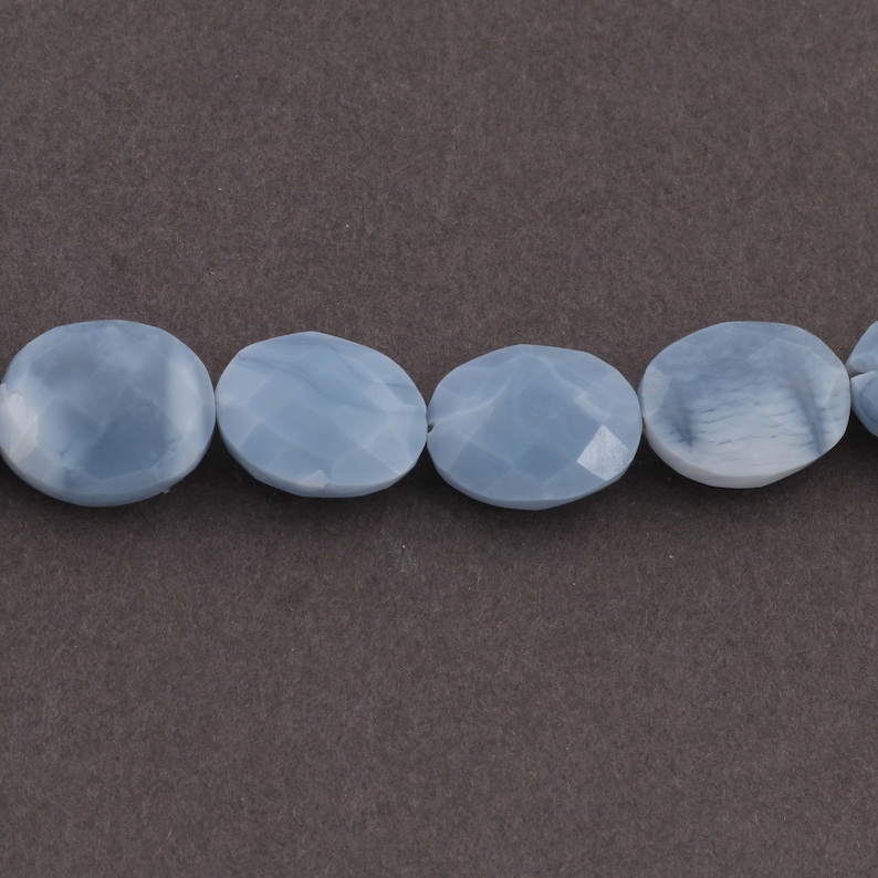jewelry making supplies 16mmx12mm 8 inches SP756 1 Strand Bolder Opal Oval Beads Faceted Blue Oregon Oval beads
