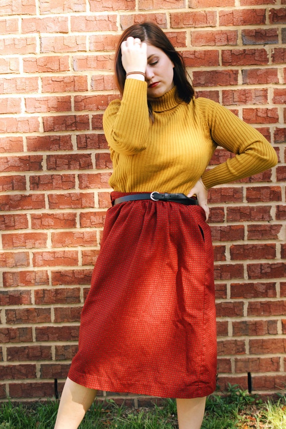 Mustard Yellow Turtleneck, Vintage Mustard Turtlen