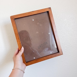 Wooden 8x10 Photo Frame, Vintage Wooden Frame, Wood Photo Frame, Boho Photo Frame, Vintage Photo Frame, Simple Wooden Photo Frame