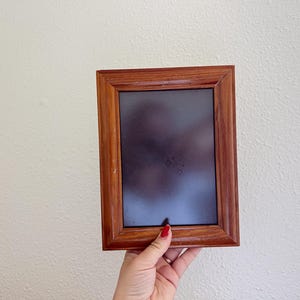 Wooden 5x7 Photo Frame, Vintage Wooden Frame, Wood Photo Frame, Boho Photo Frame, Vintage Photo Frame, Simple Wooden Photo Frame