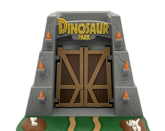 Dinosaur Island Dice Tower