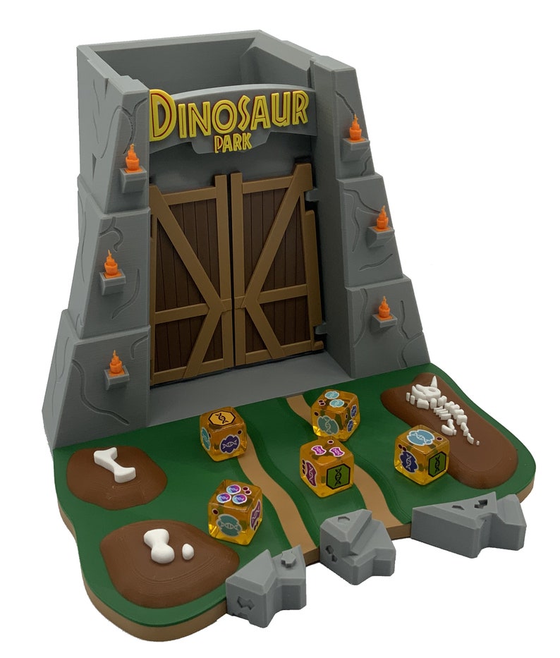 Dinosaur Island Dice Tower image 5