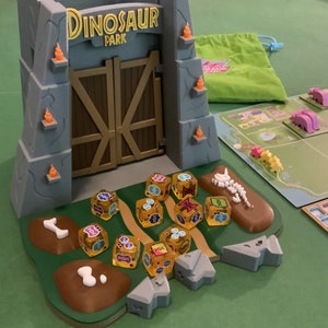 Dinosaur Island Dice Tower image 2