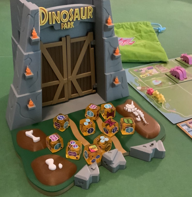 Dinosaur Island Dice Tower image 2