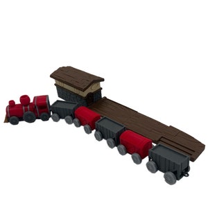 Everdell Authorized Accessory: Newleaf Train Set