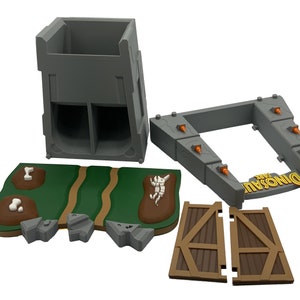 Dinosaur Island Dice Tower image 6