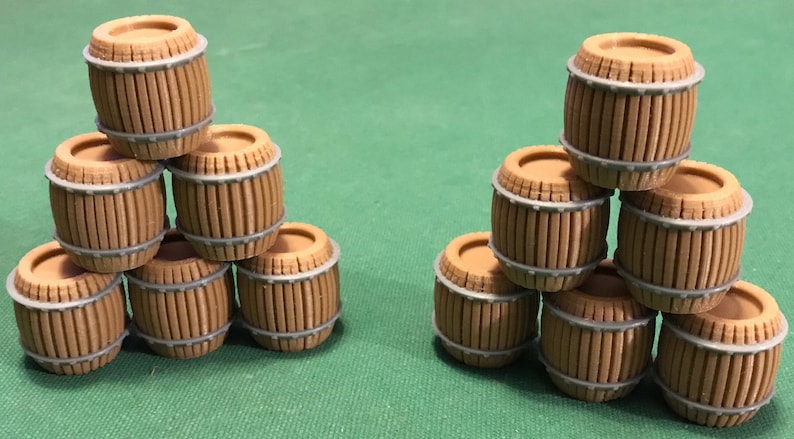 Role Play Scenery Barrel X 10 - Etsy