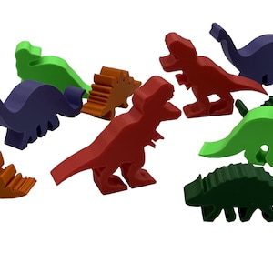 Dinosaur Meeples