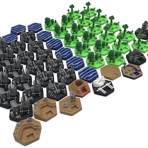 Terraforming Mars hexagon upgrades.