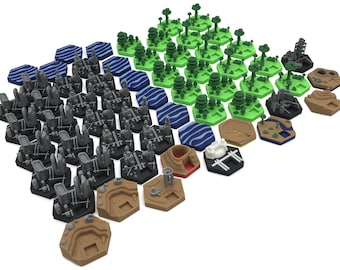 Terraforming Mars hexagon upgrades.