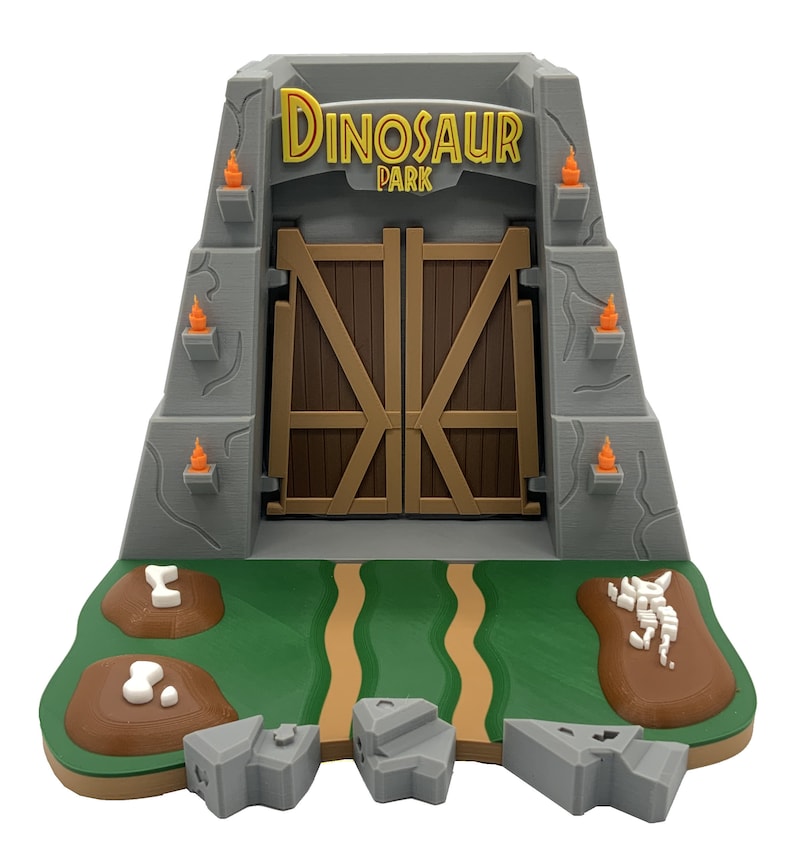 Dinosaur Island Dice Tower image 1