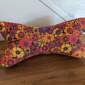 Coussin support de lecture ergonomique OS de lecture fleurs rétro en tissu BIO porte livre lit accessoires de lecture cadeau lectrice